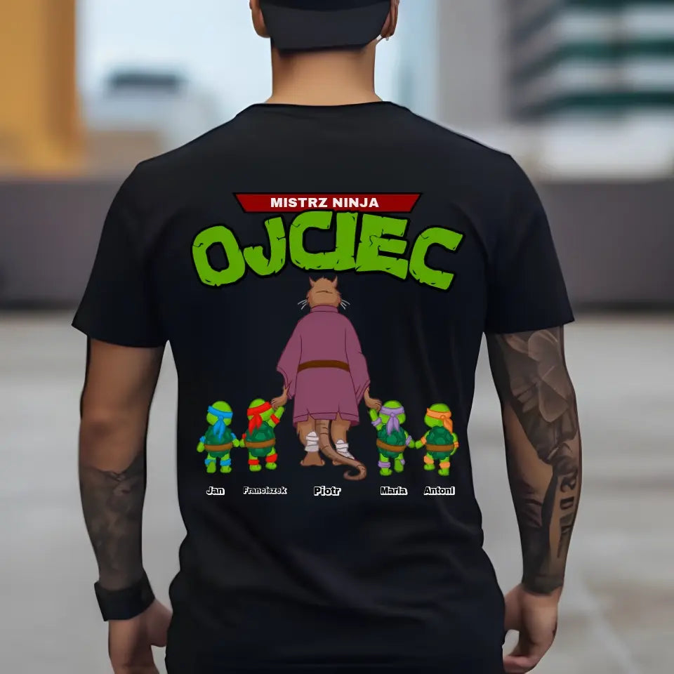 Koszulka Mistrz Ninja Ojciec