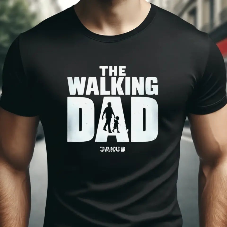 Koszulka THE WALKING DAD, Czarny