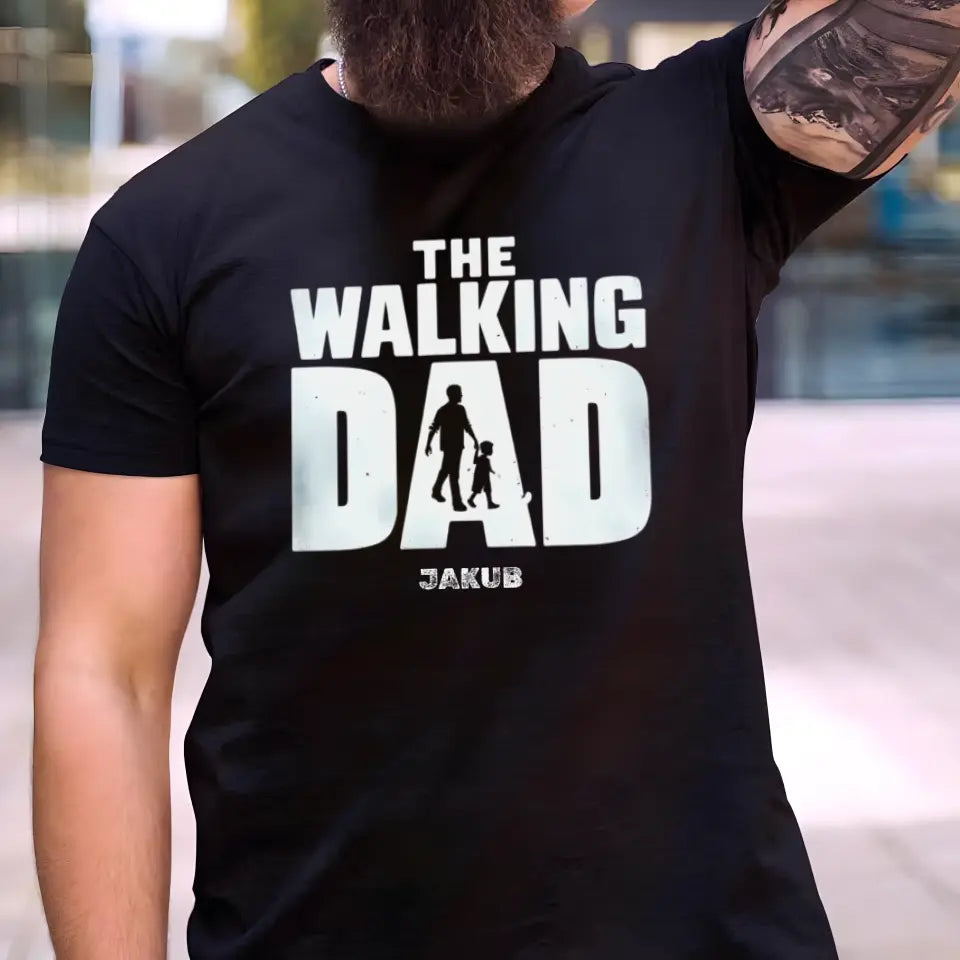 Koszulka THE WALKING DAD, Czarny