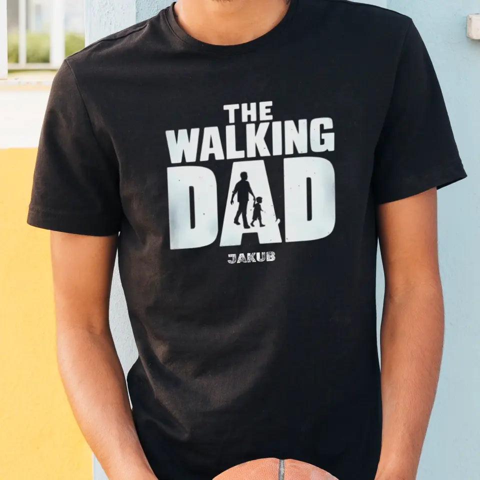 Koszulka THE WALKING DAD, Czarny