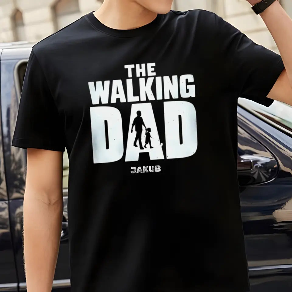 Koszulka THE WALKING DAD, Czarny