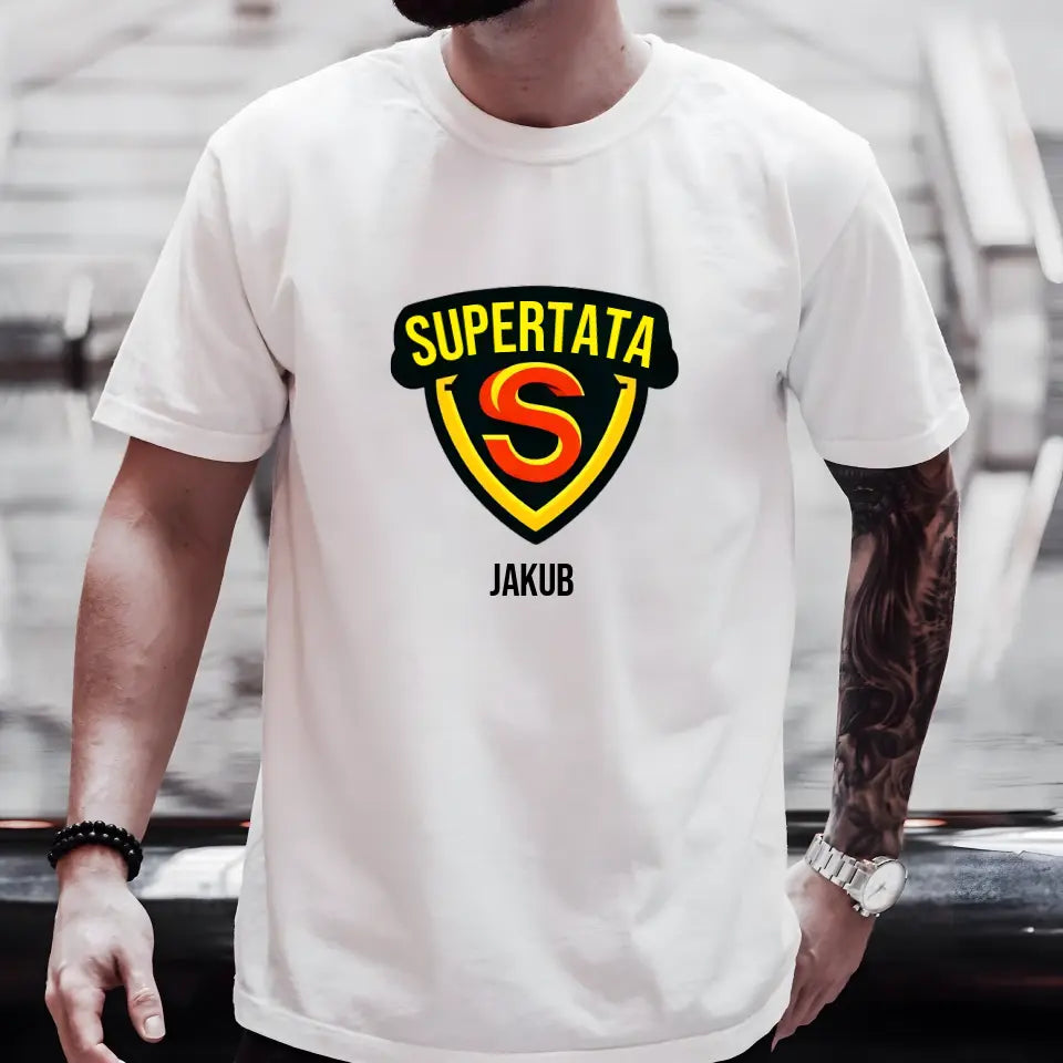 Koszulka SUPERTATA, biały