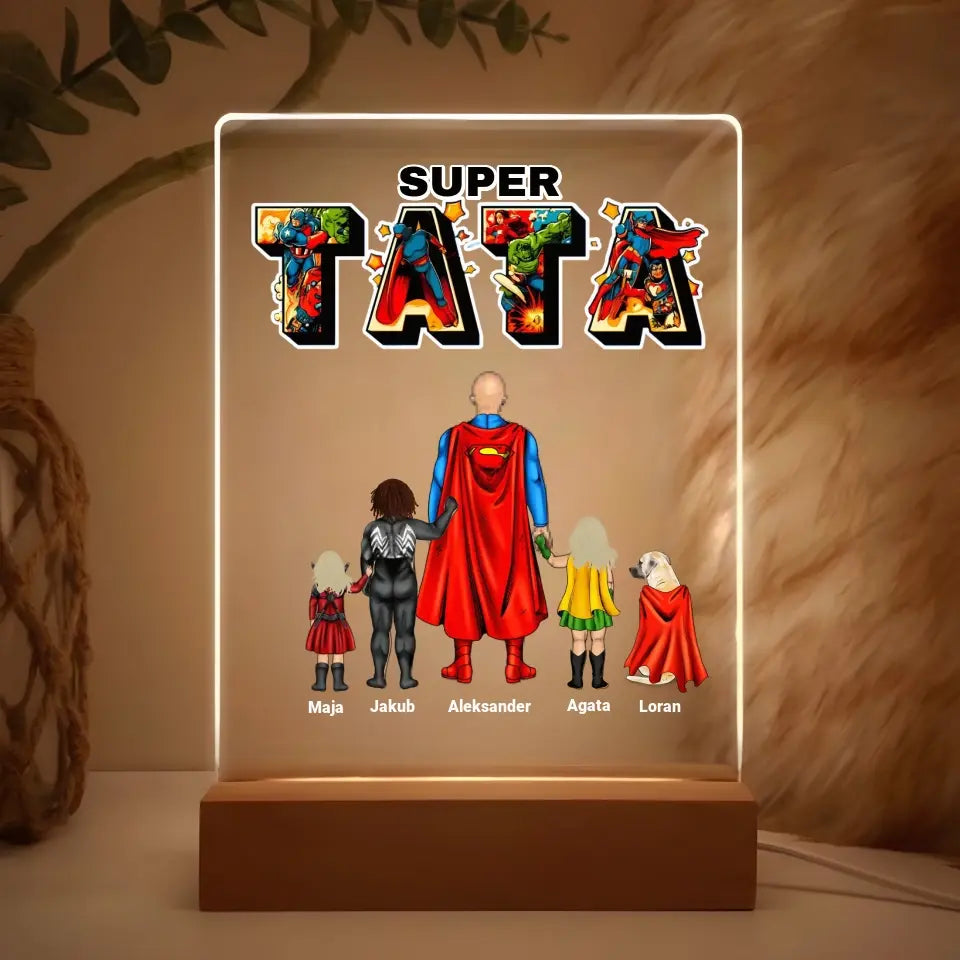 Lampka Ramka LED SUPER TATA