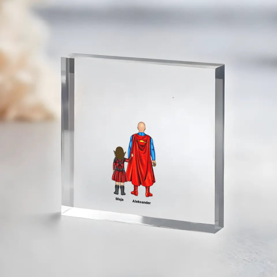 Blok Akrylowy SUPER TATA - Giftik