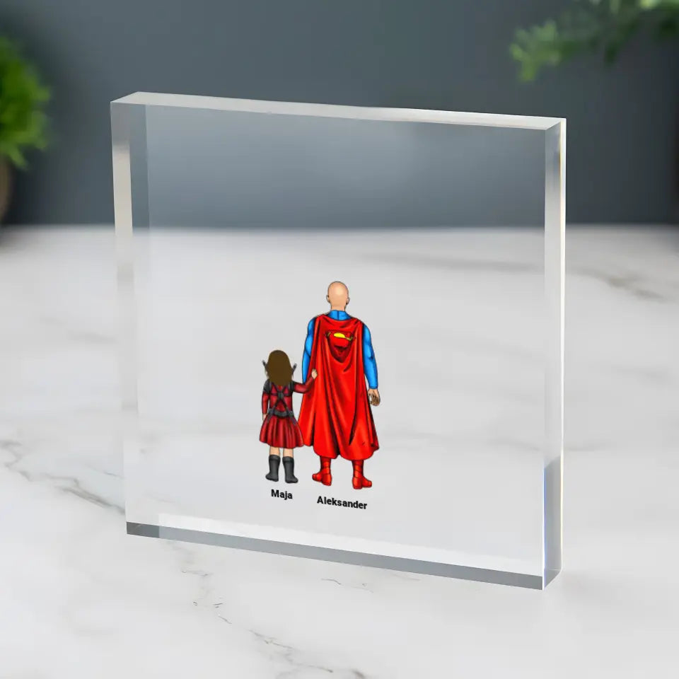 Blok Akrylowy SUPER TATA - Giftik