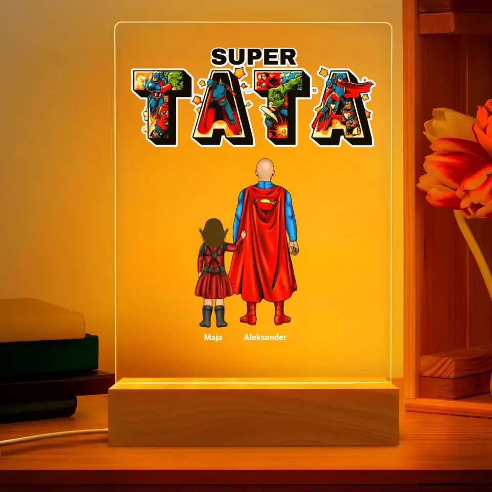 Lampka Ramka LED SUPER TATA