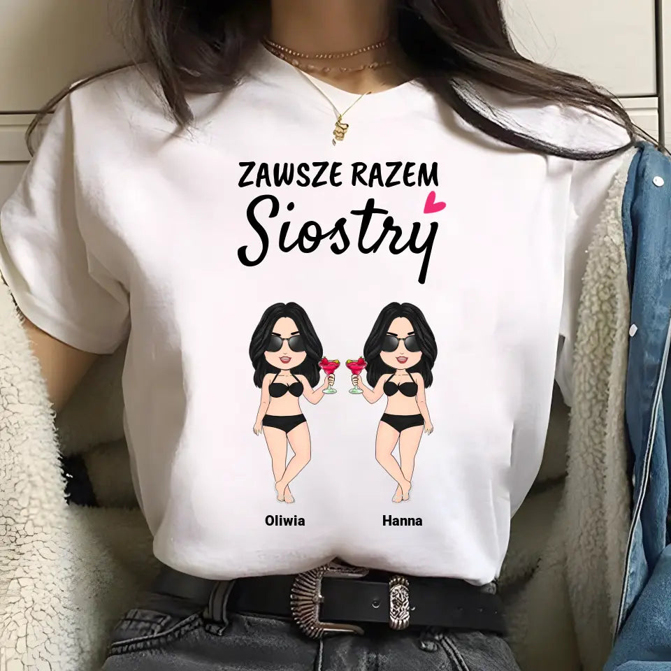 Koszulka Zawsze razem Siostry