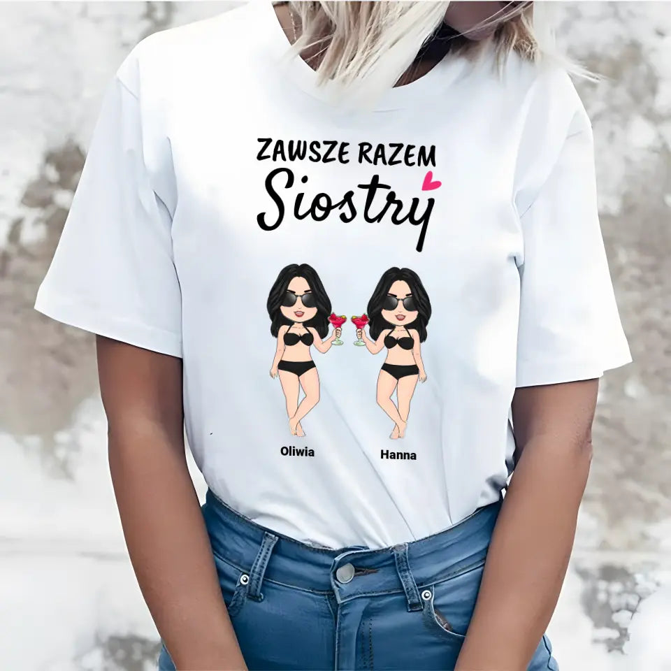 Koszulka Zawsze razem Siostry
