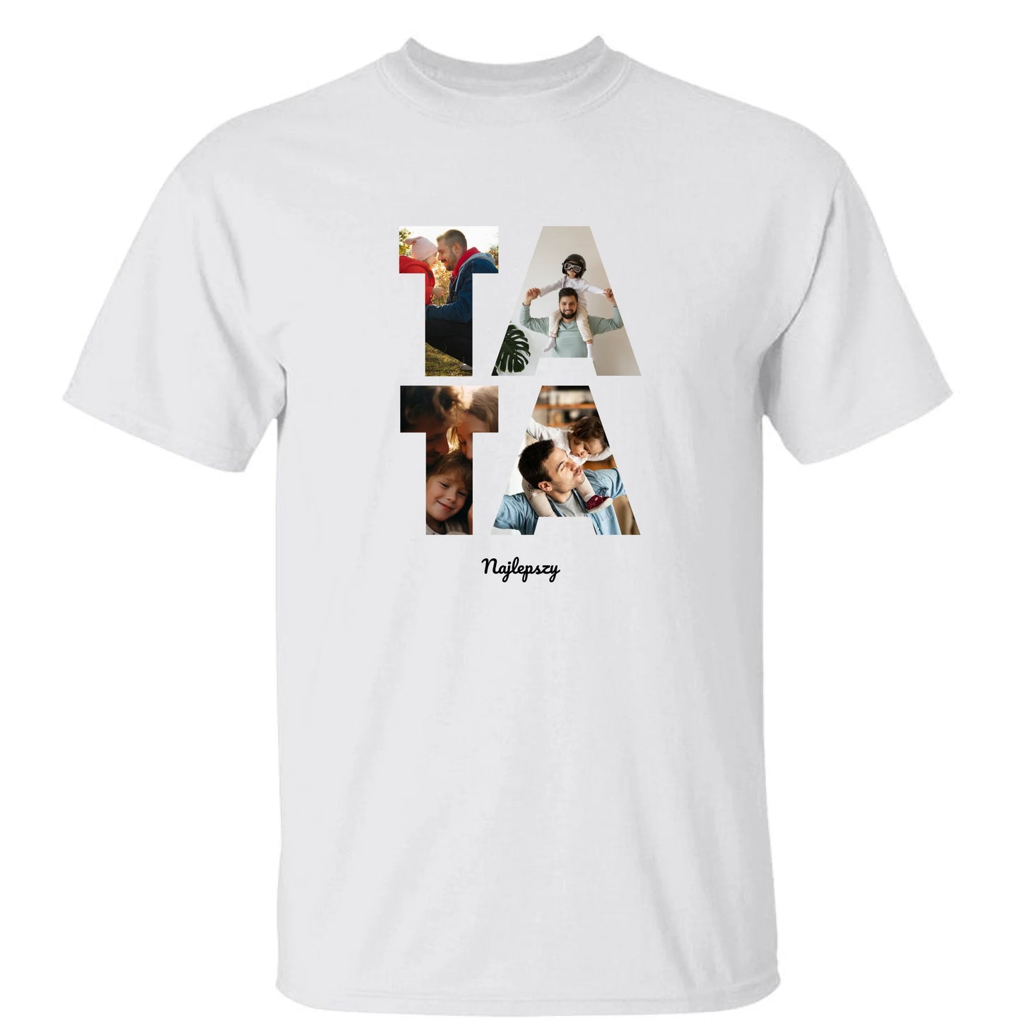 Koszulka z Zdjęciem Tata
