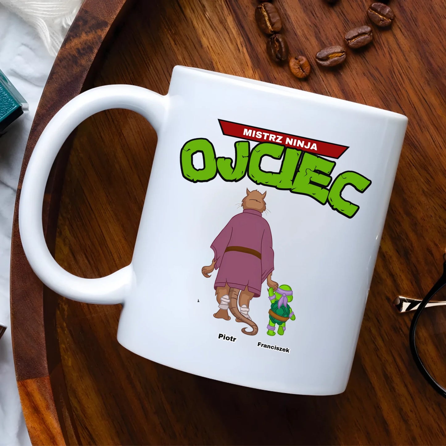 Kubek Mistrz Ninja Ojciec