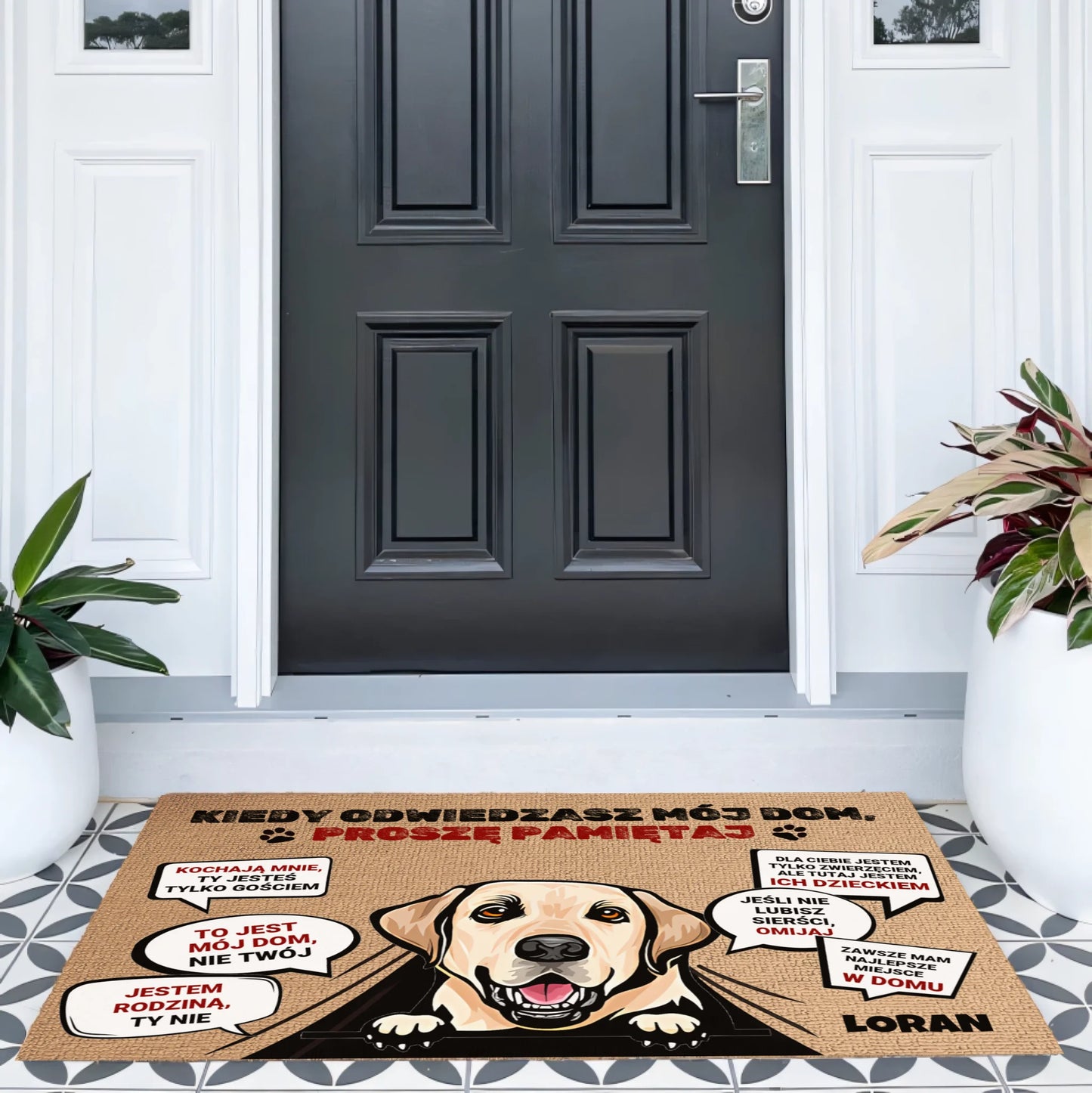 Wycieraczka PROSZĘ PAMIĘTAJ