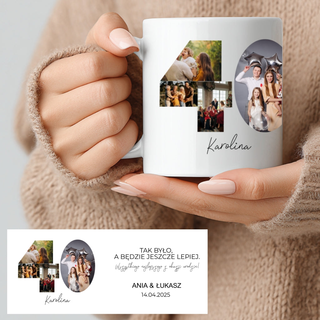 Personalizowany kubek ze zdjęciami – Tak było, a będzie jeszcze lepiej