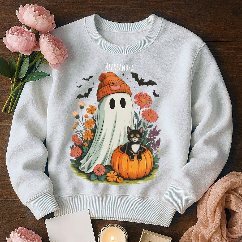 Bluza Unisex „Słodki Straszek” – personalizowana bluza na Halloween