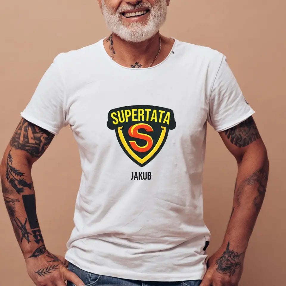 Koszulka SUPERTATA, biały