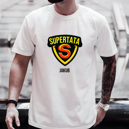 Koszulka SUPERTATA, biały