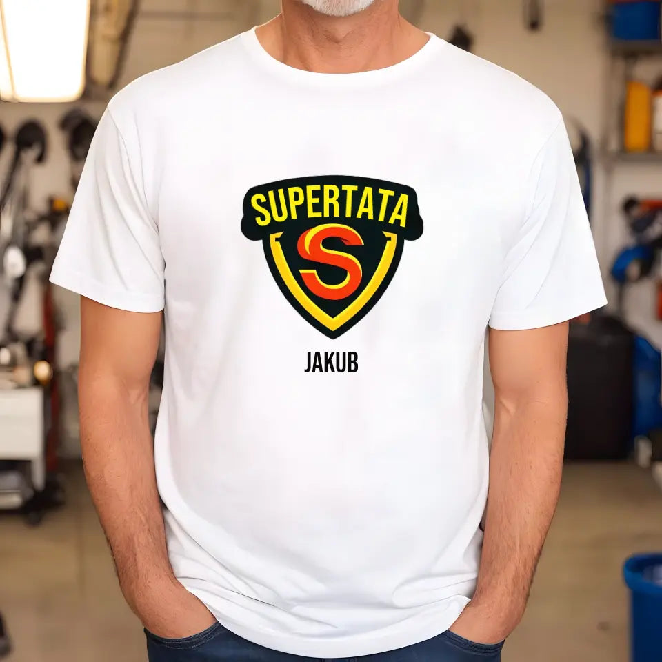 Koszulka SUPERTATA, biały