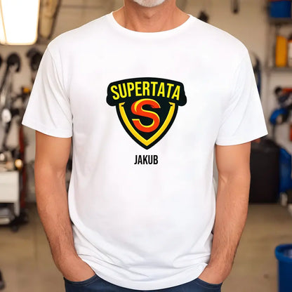 Koszulka SUPERTATA, biały