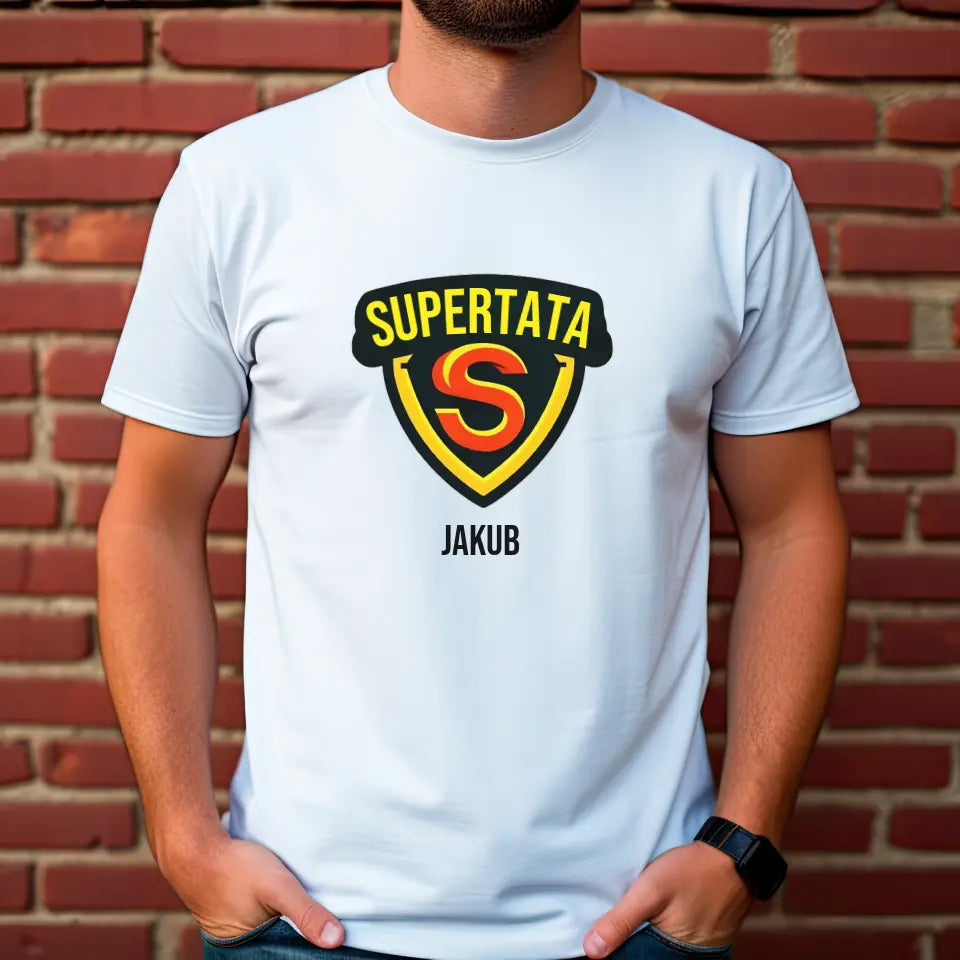 Koszulka SUPERTATA, biały