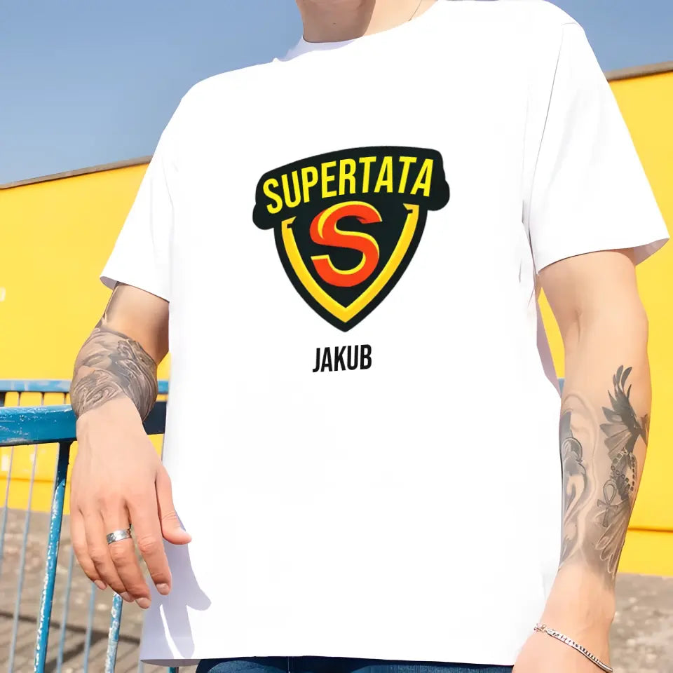 Koszulka SUPERTATA, biały