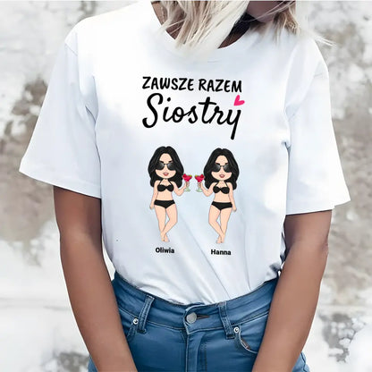 Koszulka Zawsze razem Siostry