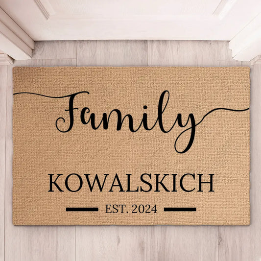 Wycieraczka FAMILY EST.