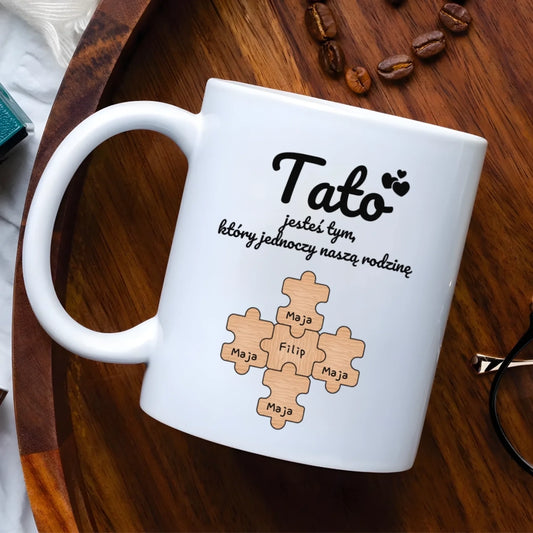 Kubek Puzzle TATA