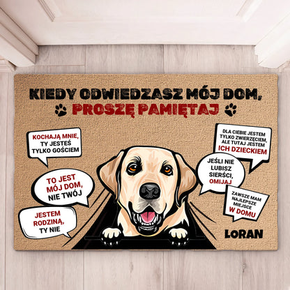 Wycieraczka PROSZĘ PAMIĘTAJ