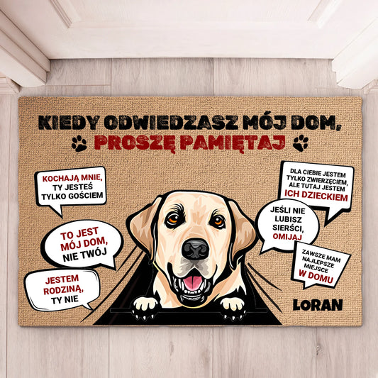 Wycieraczka PROSZĘ PAMIĘTAJ