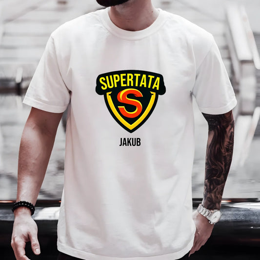 Koszulka SUPERTATA, biały