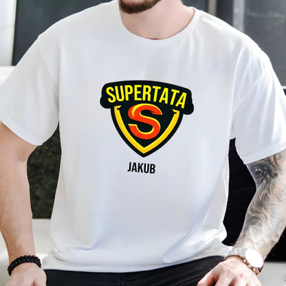Koszulka SUPERTATA, biały