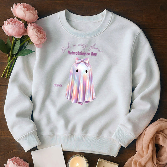 Bluza Unisex „Duch w wersji glamour” – Najmodniejsze Boo