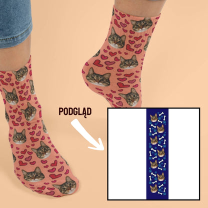 Skarpetki Personalizowane z Psem – Pieskie Życie