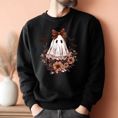 Bluza Unisex „Koronkowy Strach” – Personalizowana Halloween