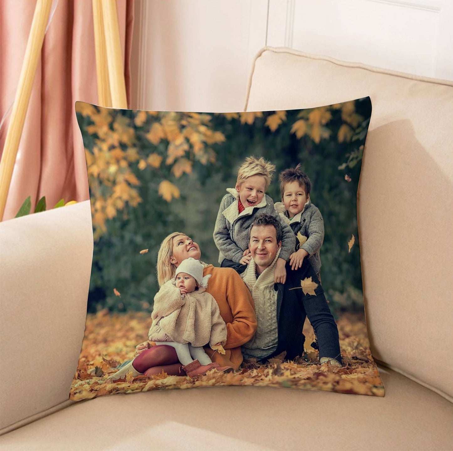 Personalizowana Poduszka ze Zdjęciem – Wyjątkowy Prezent Rodzinny