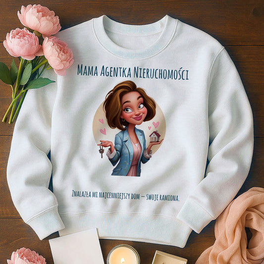 Bluza Unisex „Mama z Zawodem” – Bo Mama to nie tylko serce domu, ale i mistrzyni w swoim fachu