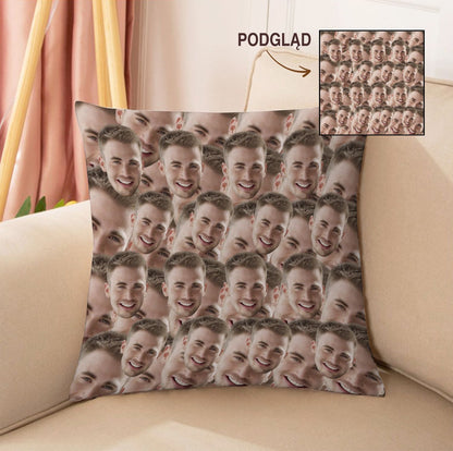 Portretowa Poduszka z Twoim Zdjęciem – Personalizowany i Śmieszny Prezent