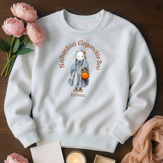 Bluza Unisex „Najbardziej Eleganckie Boo” – Personalizowana Jesienna Edycja