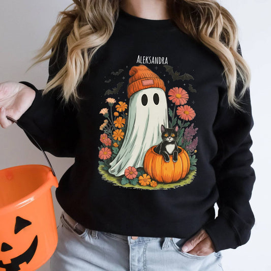 Bluza Unisex „Słodki Straszek” – personalizowana bluza na Halloween